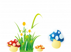 Mushroom Drawing Flower - Cartoon Plants 4016*2953 transprent Png ...