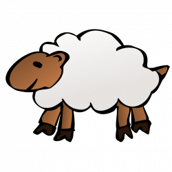 Nicubunu Sheep Clipart Cartoon | typegoodies.me