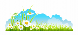 Image Stock Sky And Grass Background Clipart - Spring Free ...