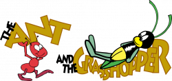 The Ant and the Grasshopper Aesop's Fables Clip art - Grasshopper ...