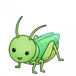 grasshopper | fluff favourites | Cute drawings, Kawaii ...