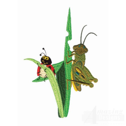 Green Grasshopper That Looks Like A Leaf | Clipart Panda ...