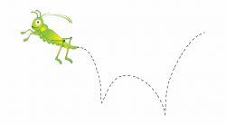 Grasshopper Clipart Primary Consumer - Grasshopper Jumping ...