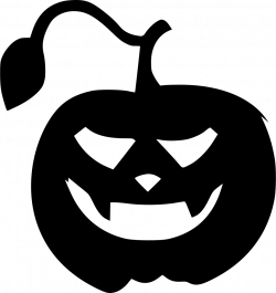 Halloween Pumpkin Horror Character Svg Png Icon Free Download ...