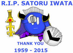 RIP Satoru Iwata by MidnaAdams on DeviantArt