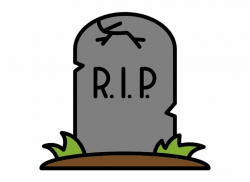 Tombstone Clipart Dead Dragon - Rip Emoji For Discord ...