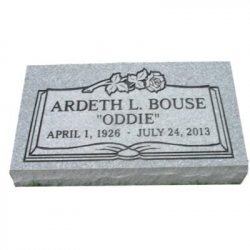 Cemetery marker headstone monument- engraving included