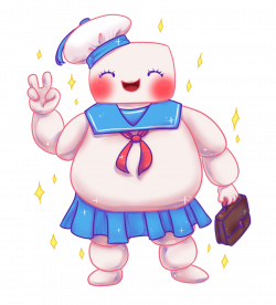 Stay Puft and Cute by JadeKingfisher on DeviantArt