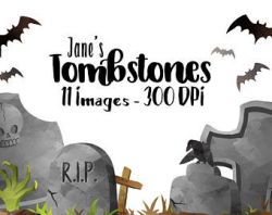 Tombstone clipart | Etsy