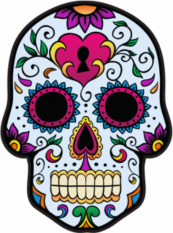 Sticker Calavera - Tete De Mort Mexicaine 3 - ref.d7441 | MPA Déco ...