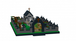 LDD MOC] Modular Graveyard, Halloween Edition - Special LEGO Themes ...