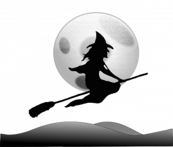 Witch Flying Moon Clip Art at Clker.com - vector clip art online ...
