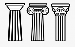 Greece Clipart Classical - Clip Art Greek Columns, Cliparts ...