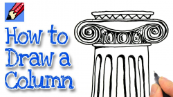 How to draw an Ionic Column Real Easy - YouTube | Kreikka ...