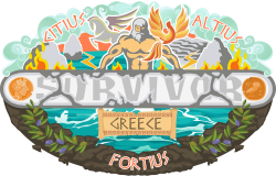 Made a logo for a hypothetical Survivor: Greece : survivor