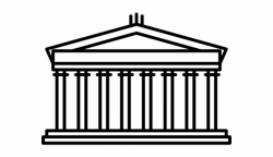 Parthenon Clipart Greek Pillar - Parthenon Icon Free PNG ...