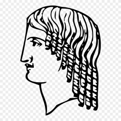 Grecian Hairdressing 11 Clipart Icon Png - Ancient Greece ...