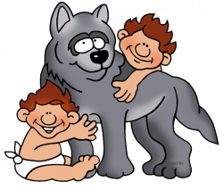 Rome Clip Art by Phillip Martin, Romulus and Remus