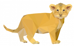 Clipart lion lion cub - Graphics - Illustrations - Free Download on ...