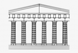 Greek Clipart Doric Column - Column Transparent PNG ...