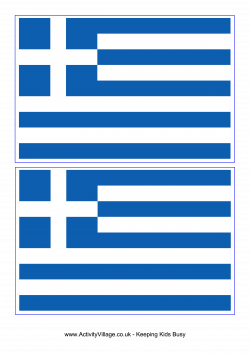 Successful Printable Greek Flag Greece Free Pi #5560 - Unknown ...