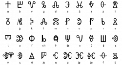 Glagolitic is the first known Slavic alphabet. The creation of the ...