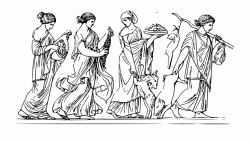 Maiden Clipart Roman Woman - Poor People Ancient Greece Free ...