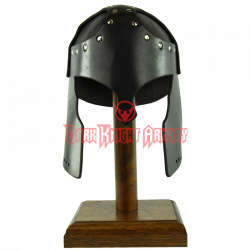 Leather Greek Helmet - DK5502 from Dark Knight Armoury