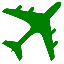 28+ Collection of Green Airplane Clipart | High quality, free ...
