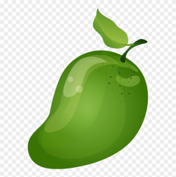 Green Mango Clipart - Mango Green Clip Art - Png Download ...