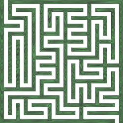 Clipart - Unicursal Maze