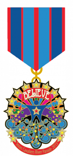 River Parade Medal - Texas Cavaliers River Parade