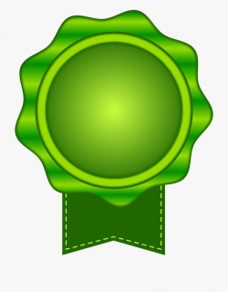 Computer Icons Green Seal Medal - Green Award Ribbon Png ...