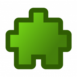 Puzzle | Free Stock Photo | Illustration of a green puzzle piece ...