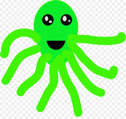 Green Grass Background clipart - Octopus, Squid, Green ...