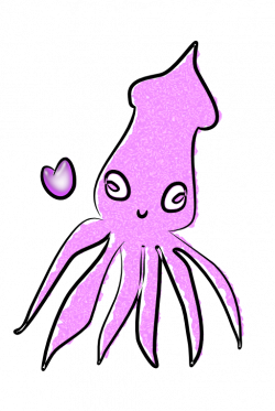 Loving Squid Clipart | i2Clipart - Royalty Free Public Domain Clipart