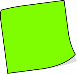 green sticky notes png - Free PNG Images | TOPpng