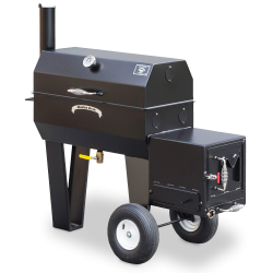 Meadow Creek SQ36 Offset Smoker | BBQ Grill | Big Poppa Smokers