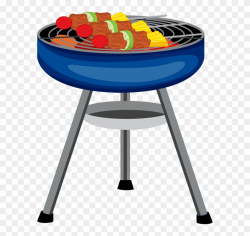 Red Clipart Bbq Grill - Barbecue Clipart, HD Png Download ...