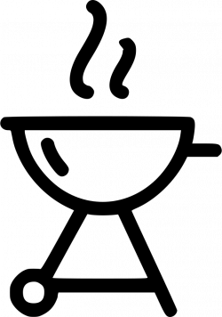 Grill Charcoal Barbecue Bbq Svg Png Icon Free Download (#483258 ...