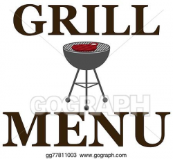 Vector Illustration - Design grill menu with barbecue. EPS ...