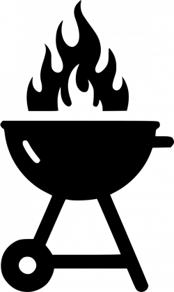 Grill With Flames Svg Png Icon Free Download (#477856 ...