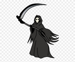 Grim Reaper Cartoon Transparent Clipart (#510529) - PinClipart