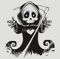 Grim Reaper | Unisex T-Shirt, a t-shirt of funny, graphic ...
