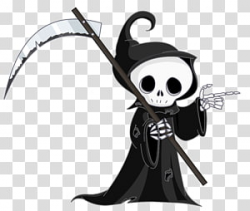 Reaper illustration, Death , Scary Grim Reaper transparent ...