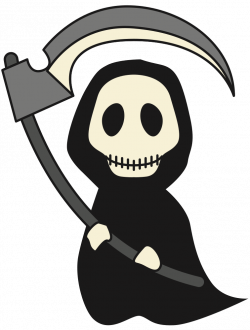 OnlineLabels Clip Art - Not So Grim Reaper (#1)