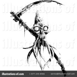 Grim Reaper Clipart #1151787 - Illustration by lineartestpilot