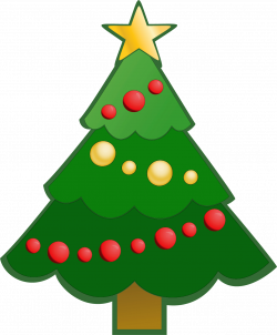 Simple Christmas Clipart – Merry Christmas And Happy New Year 2018