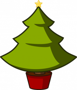 Christmas Tree Clipart Plain Free collection | Download and share ...