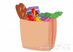 Shopping bags boy holding a shopping bag clipart clipartfest ...